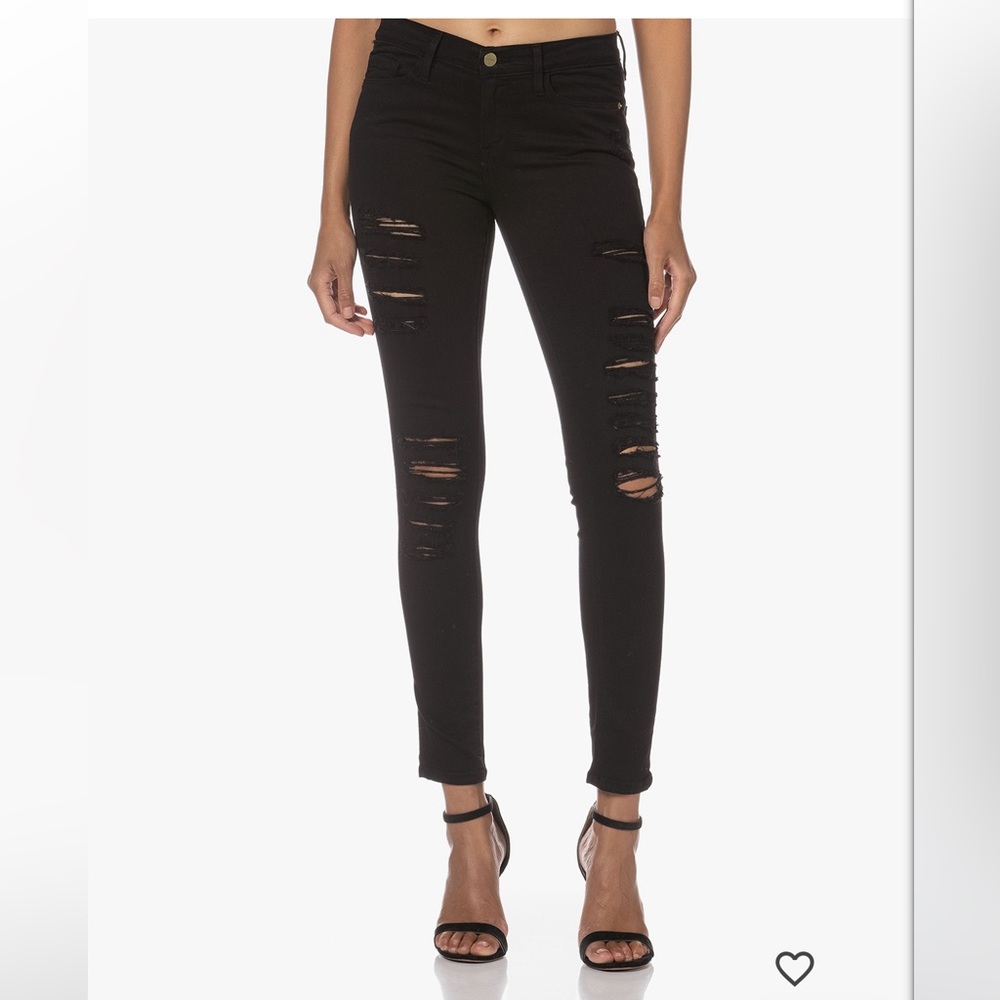 Frame Skinny Ripped Jeans